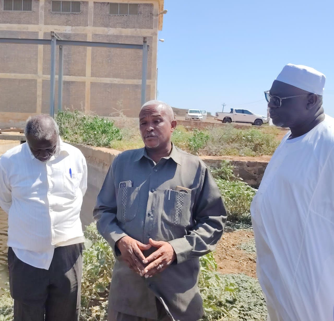 مدير عام الإنتاج بسنار يقف على ترتيبات تشغيل مشروع كساب الزراعي