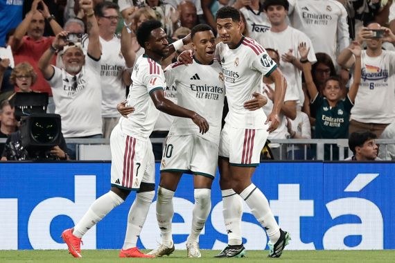ريال مدريد يمطر شباك رايو فاليكانو برباعية.. ومبابي يواصل التألق